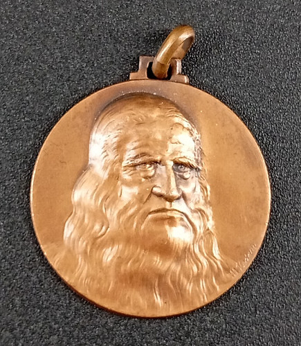 Medaglia leonardo vinci - vinci, in