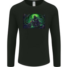 T-Shirt A Maniche Lunghe Skull