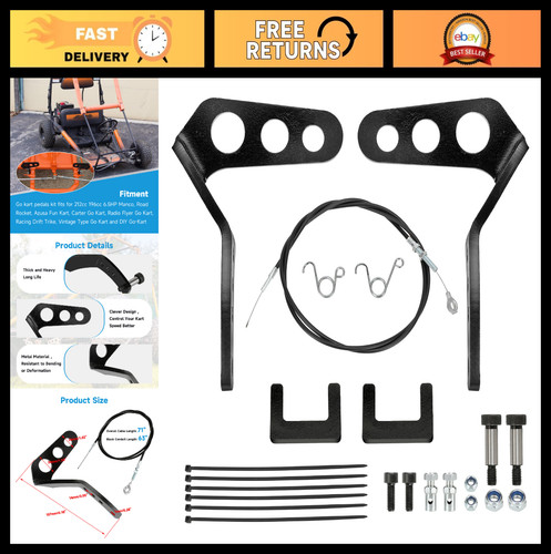 Kit pedali freno - , gas