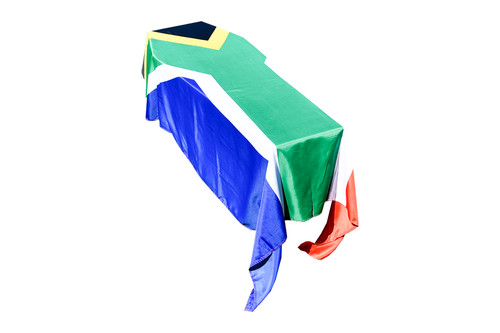 Drappo bara bandiera - , sudafrica