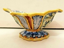 BELLA SALIERA CERAMICA MINGHETTI BOLOGNA  - DIPINTA A MANO - PRIMI '900