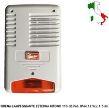 SIRENA AUTOPROTETTA ESTERNA