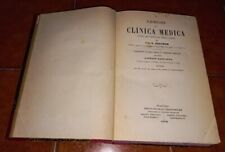 S. JACCOUD LEZIONI DI CLINICA MEDICA PARIGI I ED. PELLERANO NAPOLI 1875
