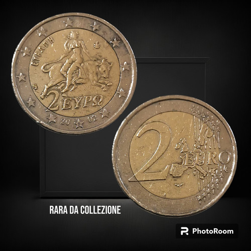 Moneta euro grecia 2002 - moneta,