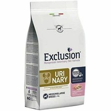 EXCLUSION  VETERINARY DIET Per Cani URINARY MAIALE SORGO RISO MEDIUM LARGE 12 kg
