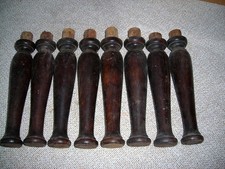 8 GAMBE IN LEGNO PIEDINI PER