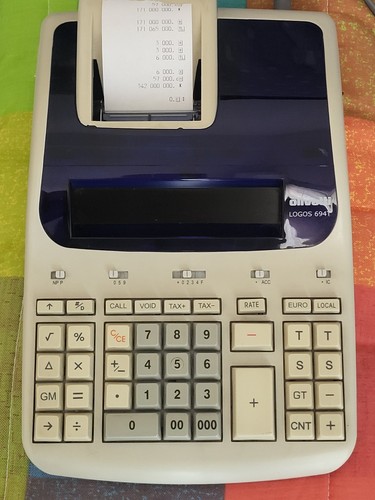 Calcolatrice olivetti logos - olivetti,