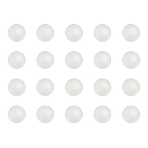 25pz 4mm nylon solido plastica - 4mm,
