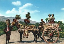 Italia Palermo Sicilia Carro