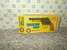 SCATOLA PISTOLA PECOS BILL GOLD 12 COLPI MONDIAL MODESTO MOLGORA OTTIMA ROUND 