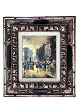 Olio su tela originale Antonio