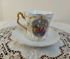 Antica tazza da collezione in porcellana  C.T primi del novecento 