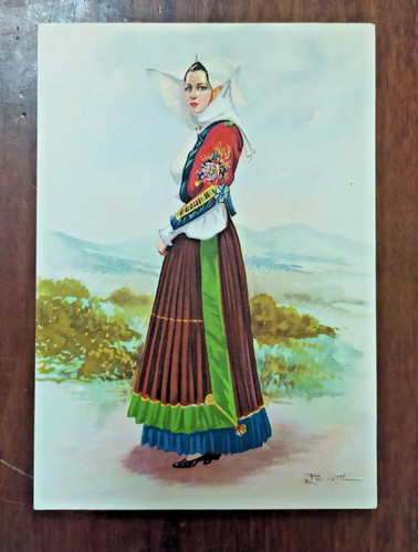 9918 cartolina costumi sardi - 9918,