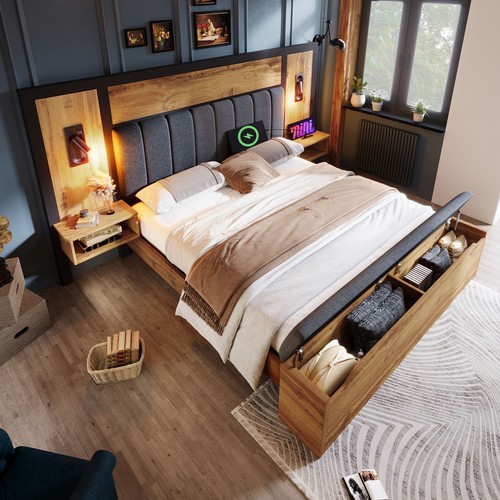 Letto imbottito 160x200 - , cm