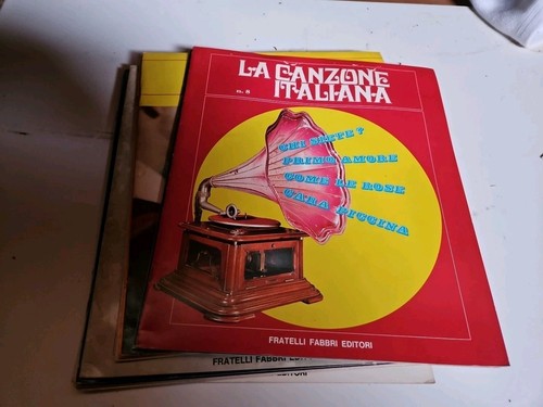 Lotto fascicoli canzone - lotto,