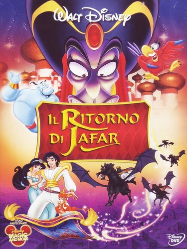 Dvd ritorno jafar - ritorno,