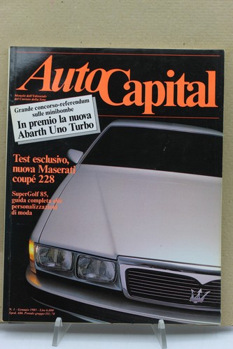 Rivista auto capital maserati - rivista,