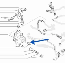 RACCORDO REGOLATORE DI PRESSIONE DOBLO 263 BENZINA/METANO ORIGINALE 71753143