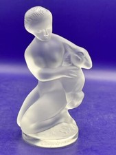 Lalique statuina cristallo