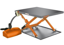 PIATTAFORMA ALZATA ELETTRICA ELEVATORE SOLLEVATORE A PANTOGRAFO UNICRAFT 1 TON