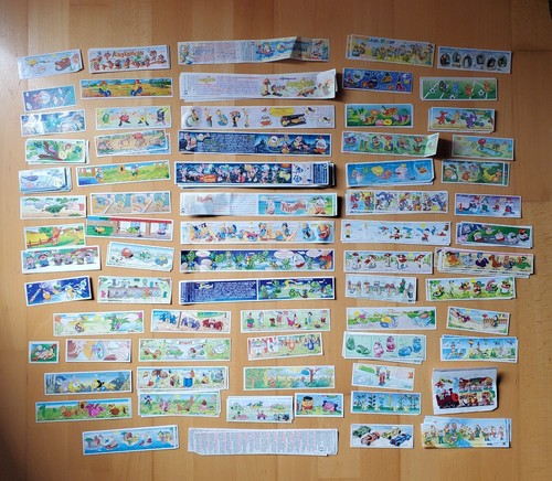 Lotto oltre 100 cartine kinder - lotto,