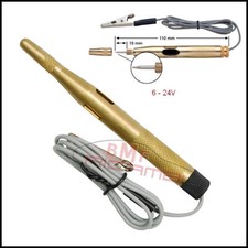 Tester corrente Rubacorrente prova circuiti corrente cercafase auto moto 6-24V