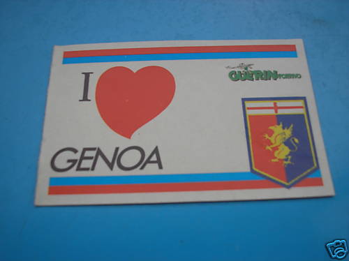Love genoa adesivo guerin - love,