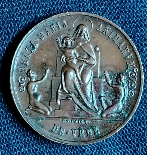 Bronzo 1885 leone xiii - bronzo,