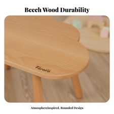 3 Pezzi Tavolo a Nuvoe con