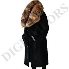 Trench lungo uomo nero