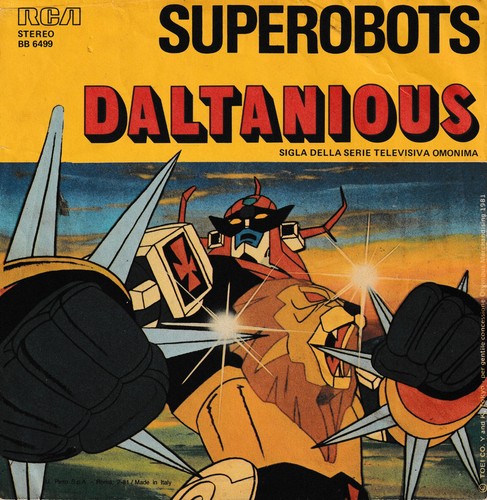 Superobots daltanious 7 - superobots, 7''