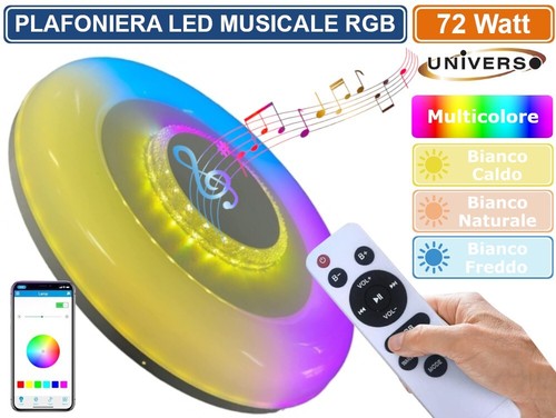 Plafoniera led 3in1 rgb 72w - 3in1,