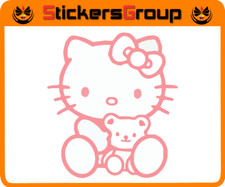 ADESIVO HELLO KITTY PER AUTO