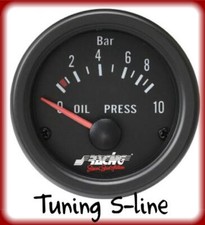 STRUMENTO PRESSIONE OLIO BLACK