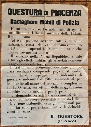 Rsi piacenza questura - rsi,
