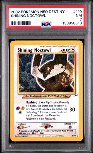 Pokemon shining noctowl neo - shining,