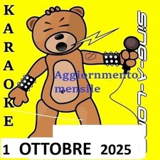 1° OTTOBRE  2025 - 86 BASI Mp3  MENSILE AGGIORNAMENTO KARAOKE MUSICALI