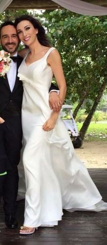 Abito vestito sposa rosa - abito,