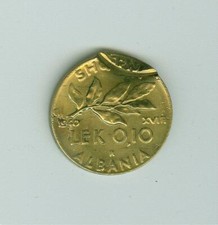 errore? moneta albania 1940