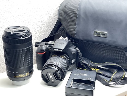 Nikon d3500 with 55mm - with, 18-55mm