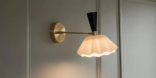 Applique parete ottone - da,