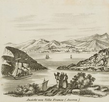 Veduta della costa su Villa