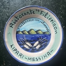 Piatto Buon Ricordo Lipari