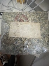 BRICCHETTA BANCONOTE TRITURATE BIGLIETTI DA LIRE 5.000 BANCA D'ITALIA 3.500.000