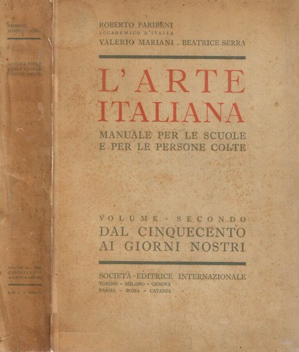 Arte italiana manuale - l'arte, per