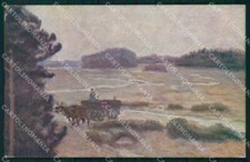 WW1 WWI Propaganda CRI Alto Isonzo Cascella PIEGHINE cartolina XB6056