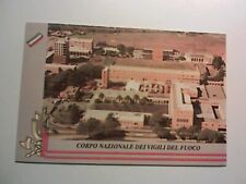 CARTOLINA CORPO NAZIONALE VIGILI FUOCO SCUOLE CENTRALI ANTINCENDIO CAPANNELLE RM