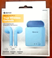 SOLO charging case AURICOLARI BLUETOOTH 5.0 WIRELESS DENVER TWE-46 L/BL