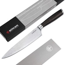 Coltello da cuoco damascato
