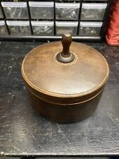 Tabacchiera antica in legno